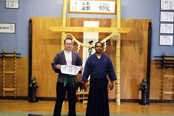 David Rank-Promotion to Ni-Kyu